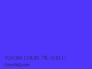 YUV 84.118,81.78,-3.611 Color Image