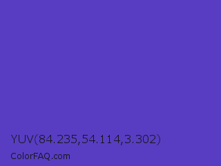YUV 84.235,54.114,3.302 Color Image