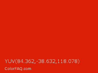 YUV 84.362,-38.632,118.078 Color Image