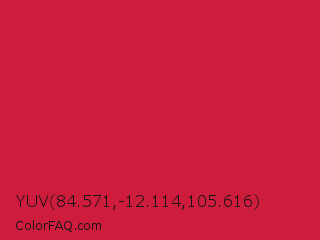 YUV 84.571,-12.114,105.616 Color Image