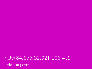 YUV 84.656,52.921,106.419 Color Image