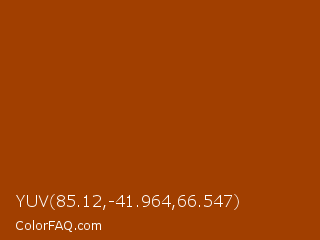 YUV 85.12,-41.964,66.547 Color Image