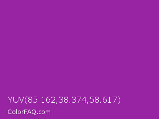 YUV 85.162,38.374,58.617 Color Image