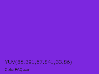 YUV 85.391,67.841,33.86 Color Image