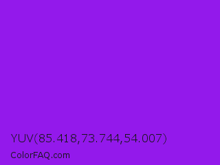 YUV 85.418,73.744,54.007 Color Image