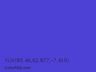 YUV 85.46,62.877,-7.419 Color Image