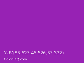 YUV 85.627,46.526,57.332 Color Image