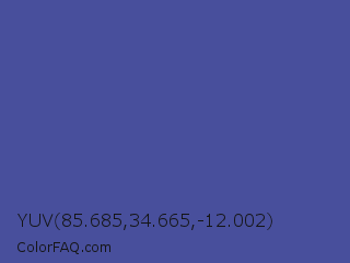 YUV 85.685,34.665,-12.002 Color Image