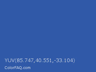 YUV 85.747,40.551,-33.104 Color Image