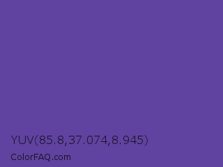 YUV 85.8,37.074,8.945 Color Image