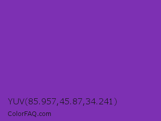 YUV 85.957,45.87,34.241 Color Image