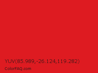 YUV 85.989,-26.124,119.282 Color Image