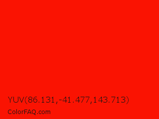 YUV 86.131,-41.477,143.713 Color Image