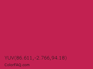 YUV 86.611,-2.766,94.18 Color Image