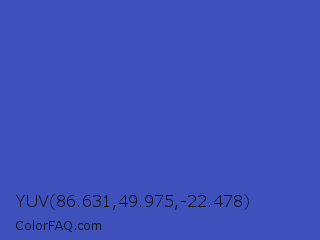 YUV 86.631,49.975,-22.478 Color Image