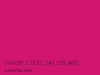 YUV 87.173,11.747,105.965 Color Image