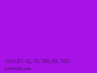 YUV 87.42,70.785,69.792 Color Image