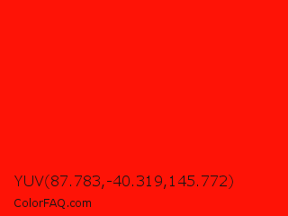 YUV 87.783,-40.319,145.772 Color Image