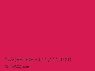 YUV 88.308,-3.11,111.109 Color Image