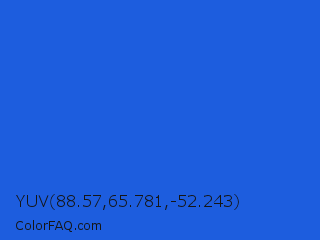 YUV 88.57,65.781,-52.243 Color Image