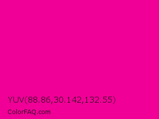 YUV 88.86,30.142,132.55 Color Image