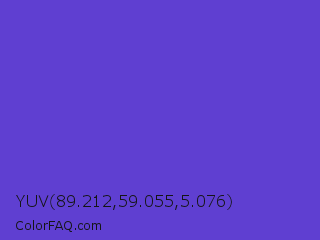 YUV 89.212,59.055,5.076 Color Image