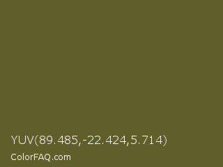 YUV 89.485,-22.424,5.714 Color Image
