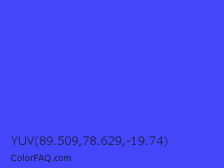 YUV 89.509,78.629,-19.74 Color Image