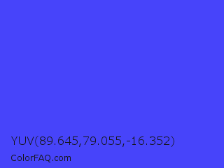YUV 89.645,79.055,-16.352 Color Image