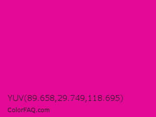 YUV 89.658,29.749,118.695 Color Image