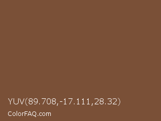 YUV 89.708,-17.111,28.32 Color Image