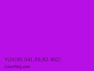 YUV 90.041,69,82.402 Color Image