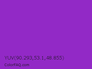 YUV 90.293,53.1,48.855 Color Image