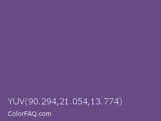 YUV 90.294,21.054,13.774 Color Image