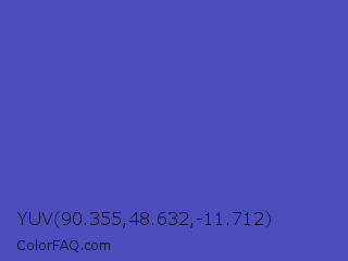 YUV 90.355,48.632,-11.712 Color Image