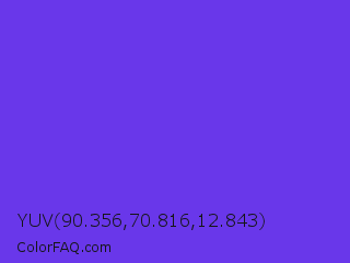 YUV 90.356,70.816,12.843 Color Image