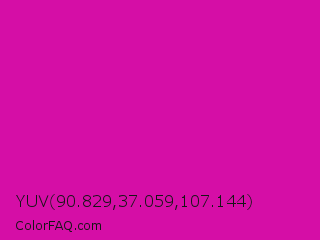 YUV 90.829,37.059,107.144 Color Image