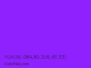 YUV 91.084,80.318,45.53 Color Image