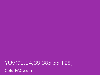 YUV 91.14,38.385,55.128 Color Image