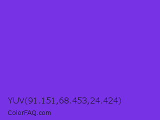 YUV 91.151,68.453,24.424 Color Image