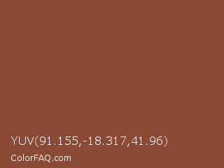 YUV 91.155,-18.317,41.96 Color Image