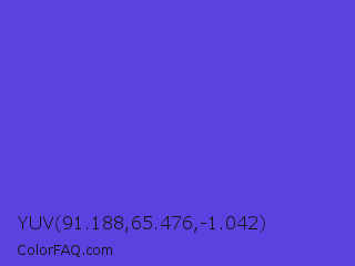 YUV 91.188,65.476,-1.042 Color Image