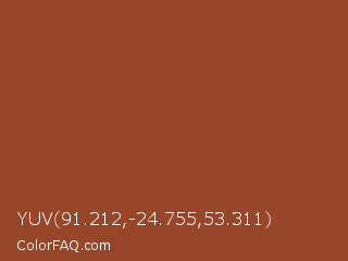 YUV 91.212,-24.755,53.311 Color Image