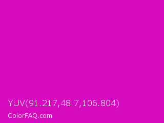 YUV 91.217,48.7,106.804 Color Image