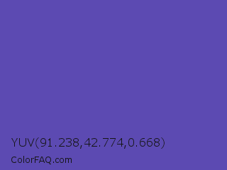 YUV 91.238,42.774,0.668 Color Image