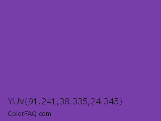 YUV 91.241,38.335,24.345 Color Image