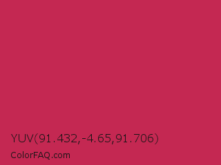 YUV 91.432,-4.65,91.706 Color Image