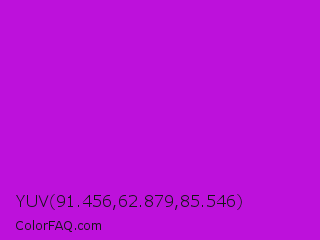 YUV 91.456,62.879,85.546 Color Image
