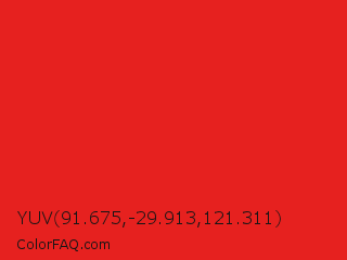YUV 91.675,-29.913,121.311 Color Image