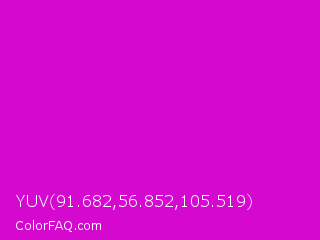 YUV 91.682,56.852,105.519 Color Image